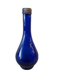 cobalt blue glass acqua della madonna