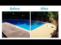 Pool Deck Resurfacing With Sandrich