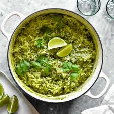 easy mexican green rice shivani loves