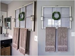 bathroom mirror or towel hanger