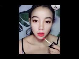 makeup or fake chinese woman s