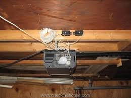 garage door opener safety manual bottom