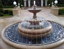 Brass Garden Water Fountain