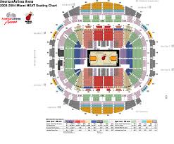 American Airlines Arena Seat Chart Miami Heat Arena Map