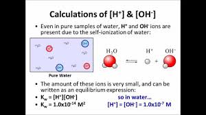 12 3 Calculations Of Hydrogen Ion Concentration And Calculations