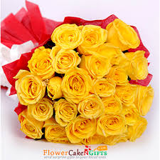 send 45 yellow roses bouquet