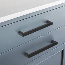 Long black kitchen cabinet handles. 1 2 Square Bar Cabinet Handle Pulls Black Kitchen Hardware Drawer Pul Probrico