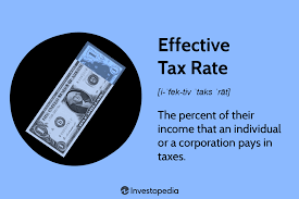 effective tax rate how it s calculated