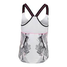 Lucky In Love Womens Off The Charts Bralette Tennis Tank In