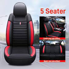 5 Seats Universal Pu Leather Car Seat