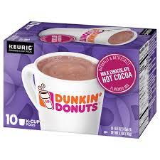 dunkin donuts hot cocoa milk