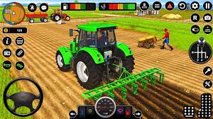 modern farm tractor driving games