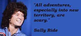 There are lots of opportunities out there for women to work in these fields,. Sally Ride Quotes For Women Quotesgram