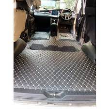 black leather 9d car floor matting at
