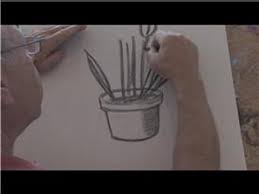 To Draw Potted Plants