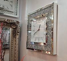 Crushed Crystal Mirror Glass