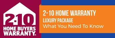 2 10 home warranty luxury package