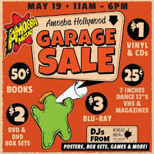 Amoeba Music Garage Sale At Amoeba Hollywood On Saturday