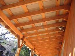 metal roof installation in general board