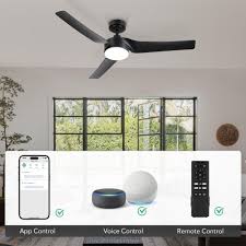 bestco modern smart ceiling fan with