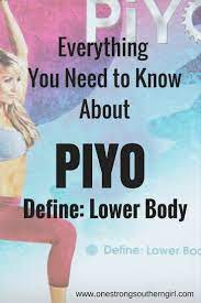 a review of piyo define lower body