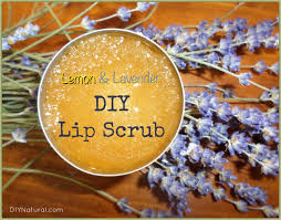 diy lip scrub a lavender lemon