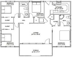 46x30 House 4 Bedroom 2 Bath 1338 Sq Ft