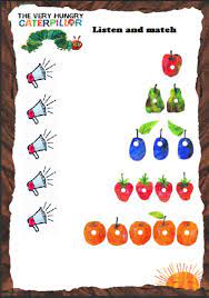 Pdf online worksheet: The Very Hungry Caterpillar