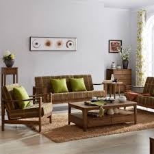 contemporary teak wood sofa set