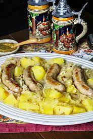 german bratwurst dinner firsthand foods