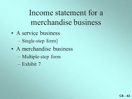 Chapter 6 Accounting For Merchandising Businesses Ppt