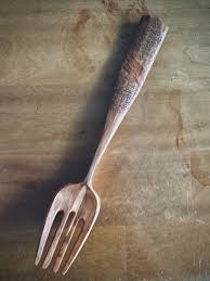 Apple Wood Fork The Spoon Crank