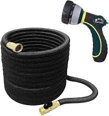 Join prime to save $4.00 on this item. Thefitlife Best Expandable Garden Hose 25 50 75 100 Feet Strongest Triple Core Latex And Solid Brass Fittings Free Spray Nozzle 3 4 Usa Standard Easy Storage Kink Free Flexible Water Hose 75 Feet