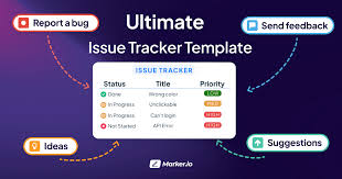 issue tracker template excel notion