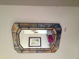 stained glass mirror by tina roberts