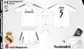 Download realmadrid kits and logo for your team in dream league soccer by using the urls provided below. Real Madrid Kit 2005