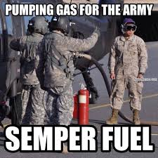 Pumping gas for the Army - Navy Memes - clean mandatory fun via Relatably.com
