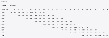 Health Products For You Amoena Mastectomy Bras Size Charts