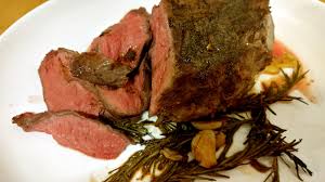 sous vide roast beef with rosemary