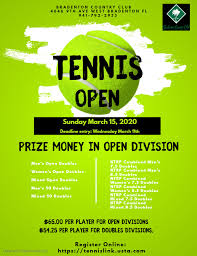 It was owned by several entities, from united states tennis association 70 west red oak ln to united states tennis association of united states. Bcc Tennis Open Information Sign Up Tennis Pickleball