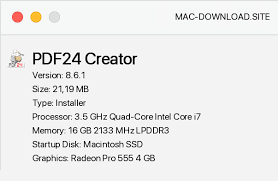 100% safe and virus free. Download Pdf24 Creator 8 6 1 For Free From Mac Download Site