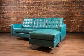 the manhattan condo leather sofa
