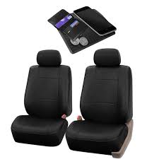 Pu Leather Half Set Front Seat Covers