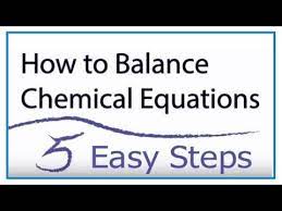 How To Balance Chemical Equations In 5