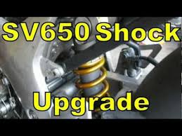 Sv650 Shock Swap Quick And Dirty