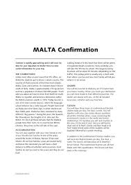 Malta Student Letter Confirmation Sts