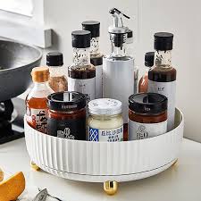 lazy susan turntable organizer for