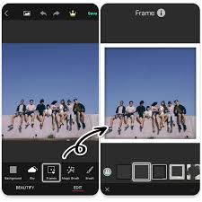 best free photo border app how to add