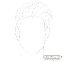 If you're wondering how to cut the back of your hair, don't panic. How To Draw Male Hair Step By Step Easydrawingtips