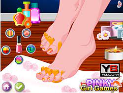 luxury spa nail pedicure play now